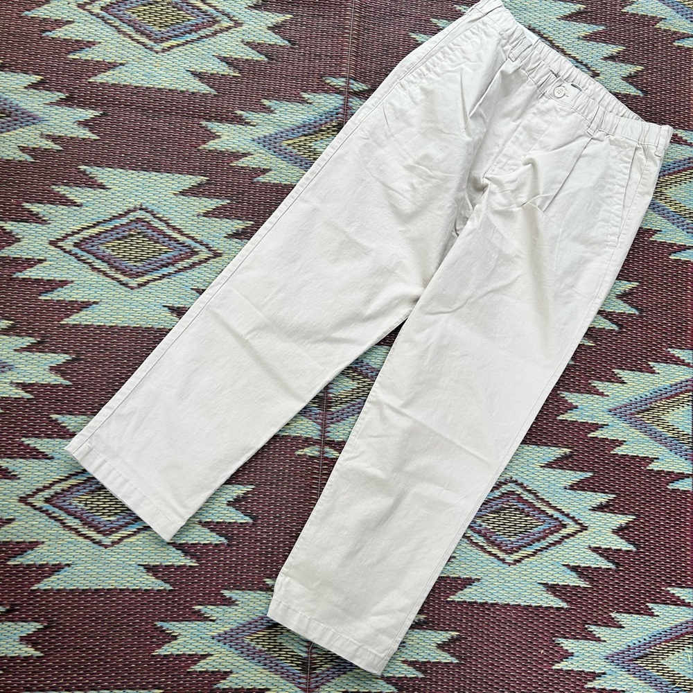 Mens Relaxed Fit Pull On Khaki NWT